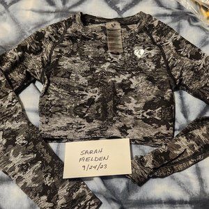 Women's Best Move Seamless Long Sleeve Crop Top